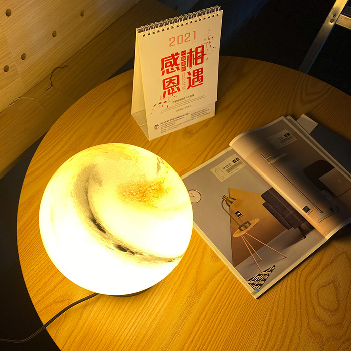 3D-print maanlamp Touch magnetische levitatie