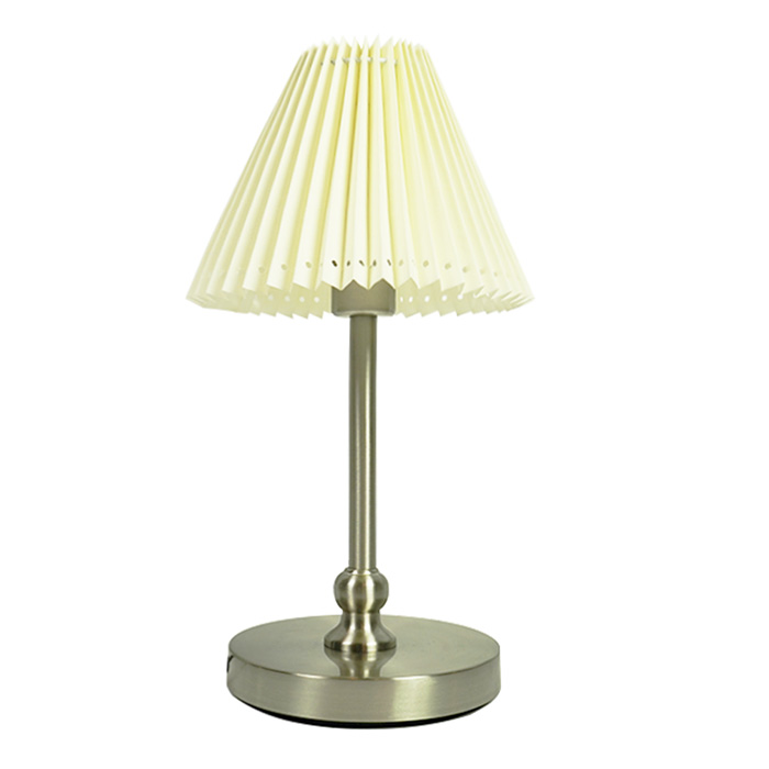 Metalen kalebas basis doek schaduw lamp